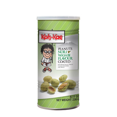 KOH-KAE NORI WASABI PEANUTS 230GR – Productes Alimentaris La Perla